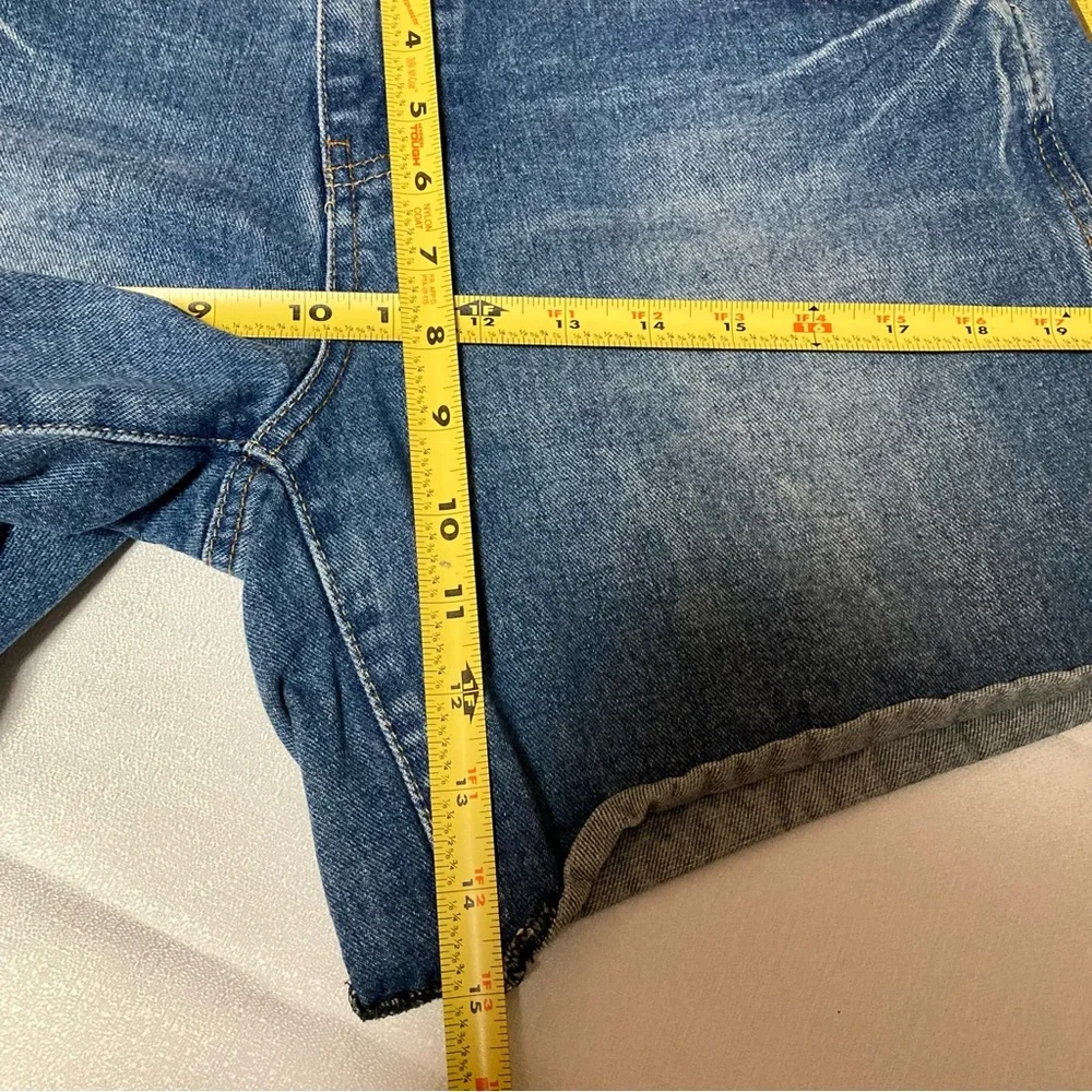 YesStyle Boyfriend Denim Shorts | Size 12 (UK 12 / EU 40)